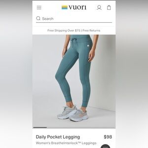 [Vuori] Daily Pocket Legging